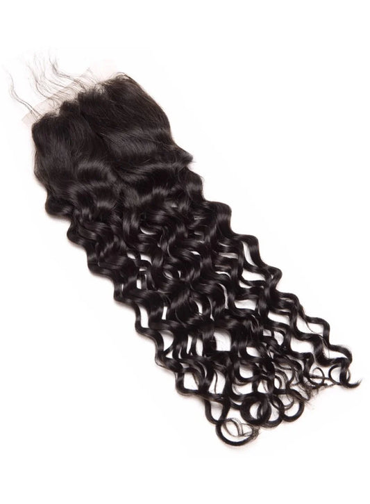 4x4 Water Wave Hair HD Lace Closure